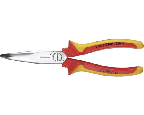 GEDORE Pince téléphonique, 200 millimètres, avec marquage VDE