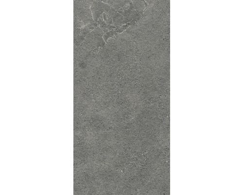 Graue Steinzeugfliese mit matter Oberfläche