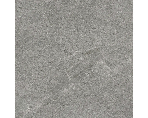 Carreau en grès cérame gris aspect pierre