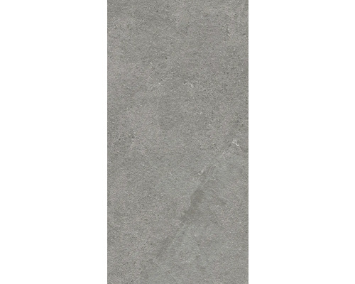 Graue Feinsteinzeugfliese mit matter Oberfläche