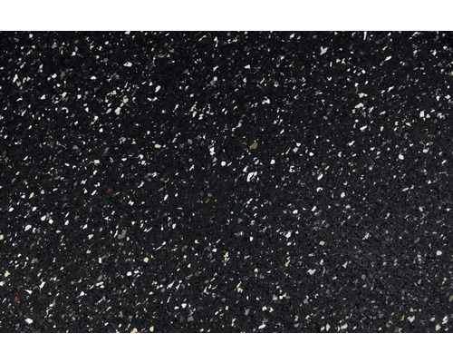 Tapis en caoutchouc noir avec des mouchetures comme revêtement de sol