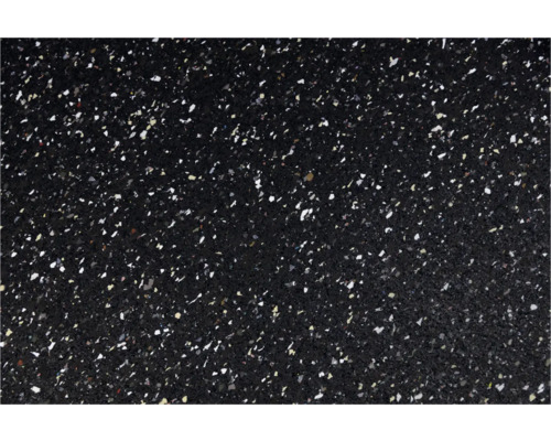 Schwarze Gummimatte mit Farbpunkten für Fitnessbereich und Studio