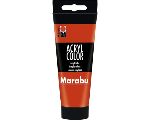 Marabu Acrylfarbe Acryl Color zinnoberrot 006 100 ml Marabu Acryl Color Tube
