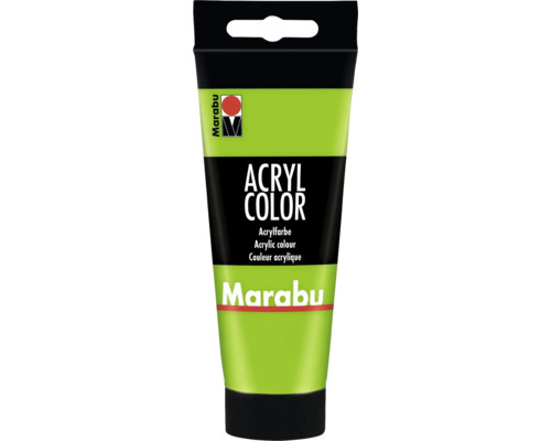 Marabu Acrylfarbe Acryl Color blattgrün 282 100 ml Marabu Acrylfarbe im Farbtubengefäß