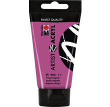 Peinture acrylique Marabu Artist Acryl magenta pourpre 905 75 ml