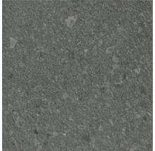 Dalle de terrasse en grès cérame fin Pebbles Dark Grey 90 cm x 90 cm x 2 cm
