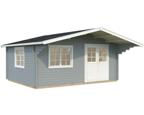 Abri de jardin en bois avec fenêtre et porte double