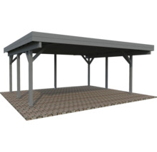 Freistehender Carport aus Aluminium
