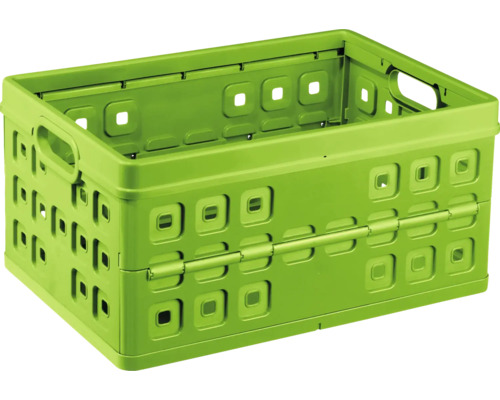 Boîte pliante en plastique avec poignées