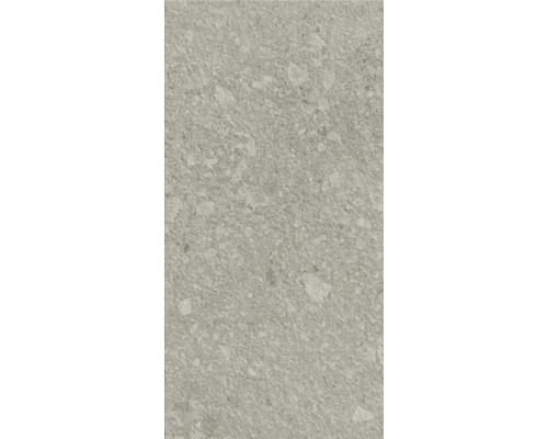 Graue Bodenfliese mit Steindekor