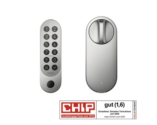 Aqara Smart Lock U200 mit Tastenfeld und Chip Testergebnis gut