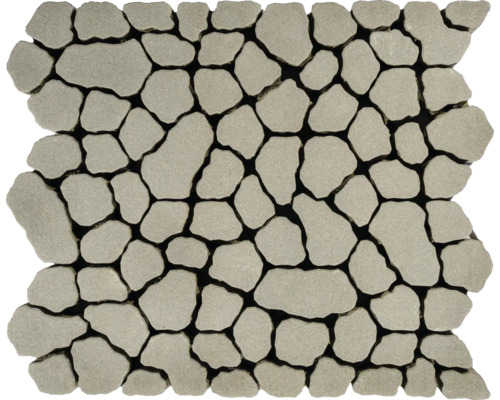 Mosaikfliese mit Kieselstruktur für Wand- und Bodengestaltung