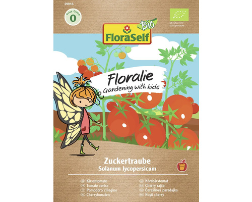 Tomate bio Sucre de canne FloraSelf Bio graines de légumes graines fixées