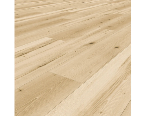 Plancher en bois clair avec grain