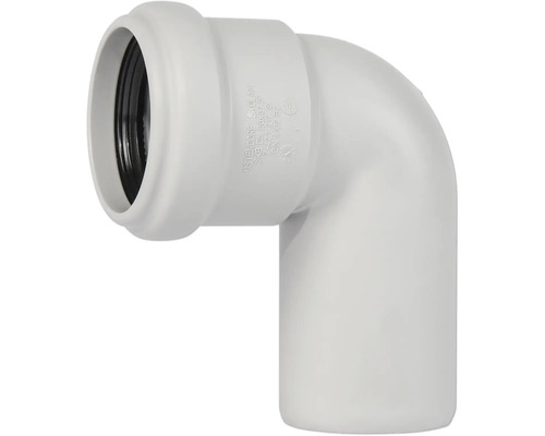 Coude SKOLANsafe®B 87° DN 58 mm Coude de tuyau en plastique pour applications sanitaires