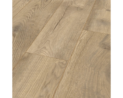 Nahaufnahme von Laminatboden mit Holzstruktur