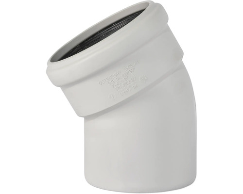 SKOLANsafe®B Bogen 30° DN 110 mm Abwasserrohrbogen mit 45 Grad Winkel