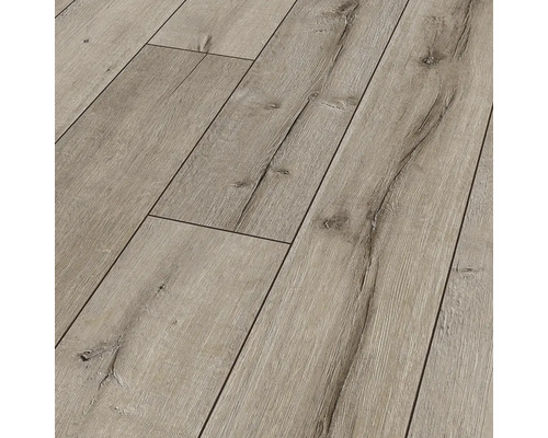 Sol stratifié posé avec aspect bois