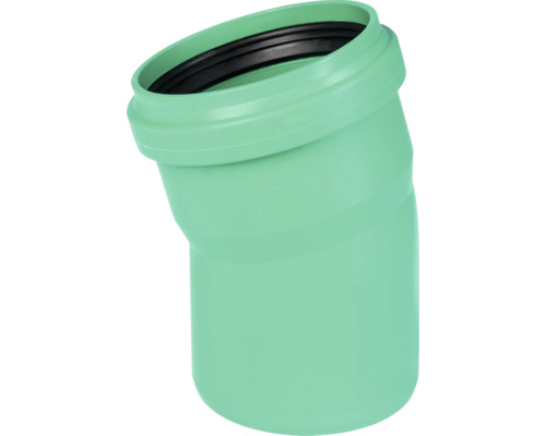 KG2000-B Bogen 15° für SN10/SN16 DN 125 mm Kunststoff Abwasserrohr Winkelstück