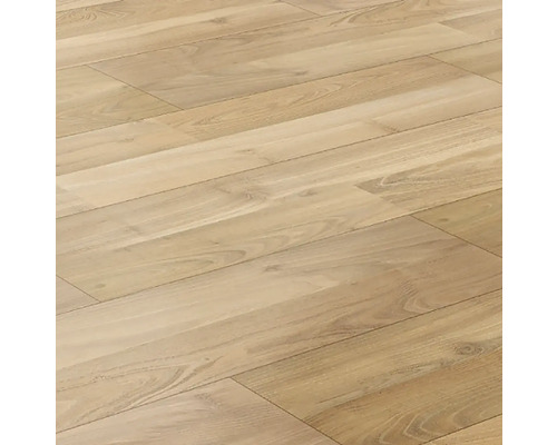 Plancher en bois clair avec grain