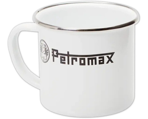 Emaille-Becher Petromax weiß