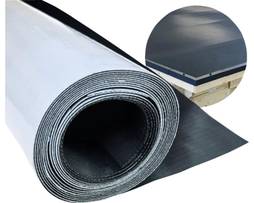 Rouleau de film de toiture avec exemple d''application