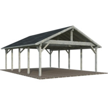 Holz Carport mit Dach