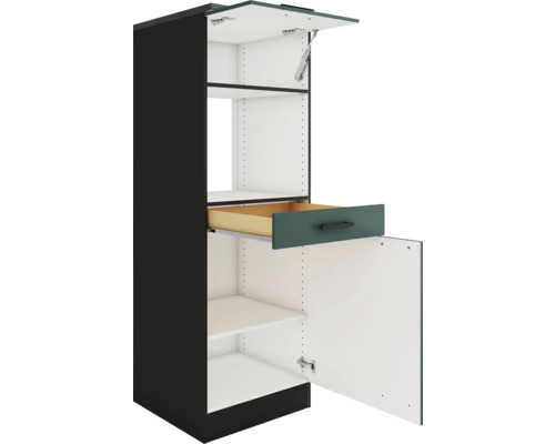 Küchenschrank mit Regalböden und Schublade