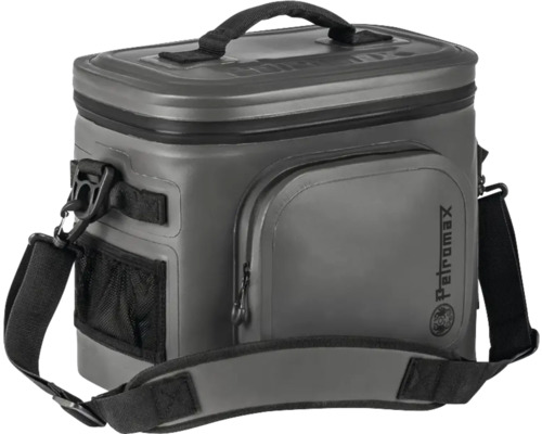 Graue Petromax Kühltasche mit Tragegurt