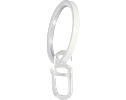 Anneau de rideau avec crochet