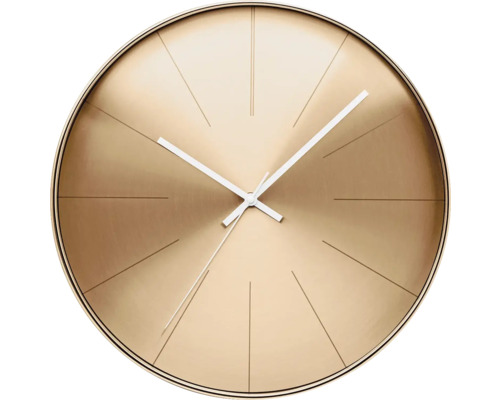 Runde Wanduhr mit Ziffernblatt und Zeigern