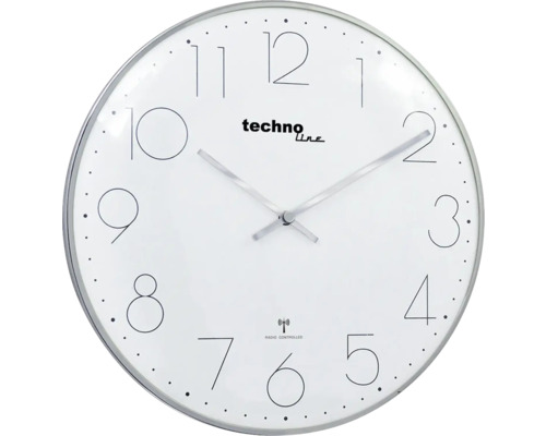 Techno Line Wanduhr mit Funksteuerung