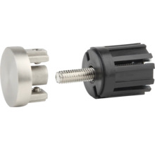 Endstück match für Rivoli edelstahl-optik Ø 20 mm 2 Stk.