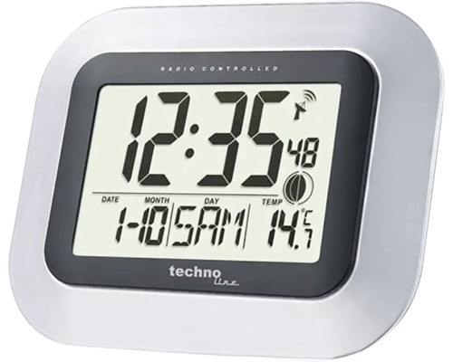 Funkwecker mit Anzeige von Datum und Temperatur