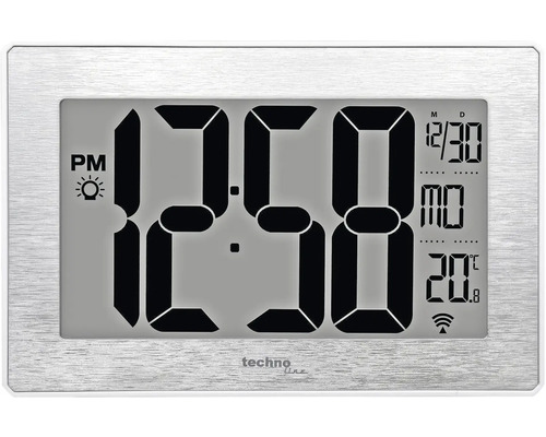 Techno Line Funkwecker mit Digitalanzeige