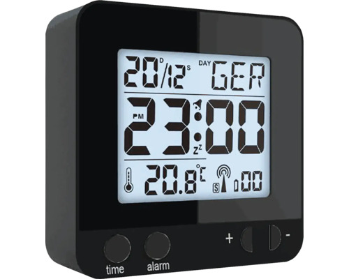 Réveil numérique avec affichage de la température