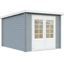 Abri de jardin en bois avec porte double