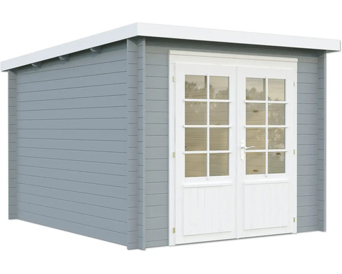 Abri de jardin en bois avec porte double