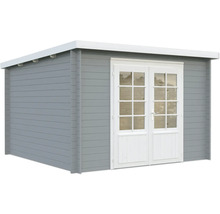 Abri de jardin en bois avec double porte