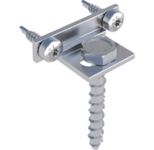 Befestigungselement mit Schraube, Platte und Mutter