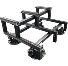 Escalier modulaire Vario pour lames de terrasse 2 niveaux
