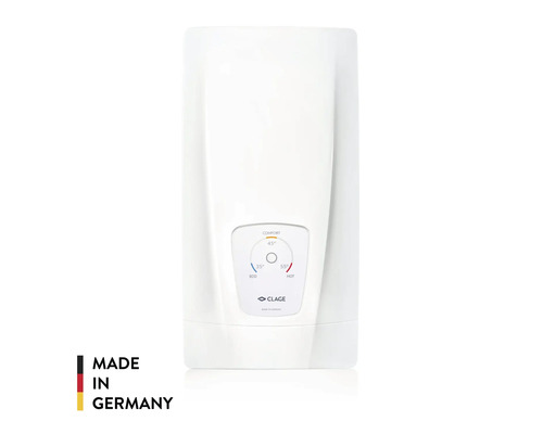 Chauffe-eau instantané Komfort Clage DLX 24 Next électronique 24 kW Chauffe-eau électrique pour montage mural