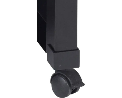 Rolle an einem Möbelstück