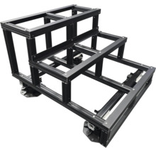 Escalier modulaire Vario pour dalles de terrasse 3 niveaux
