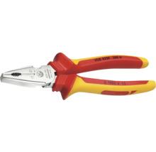 Pince universelle avec poignées isolées pour travaux jusqu''à 1000 volts