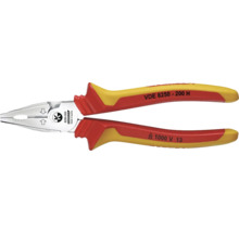 GEDORE Pince universelle VDE, 200 mm, adaptée aux travaux jusqu''à 1000 volts