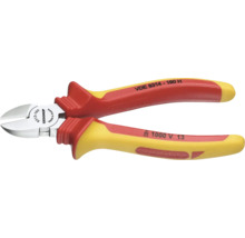 Pince coupante de côté avec isolation VDE et longueur de 160 millimètres