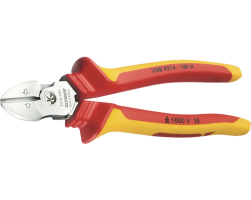 Gedore pince coupante de côté VDE 180 millimètres