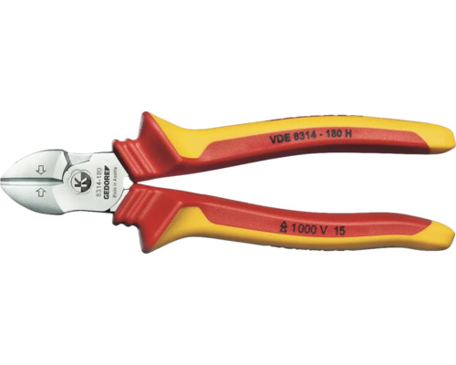 Pince coupante avec poignées bicolores