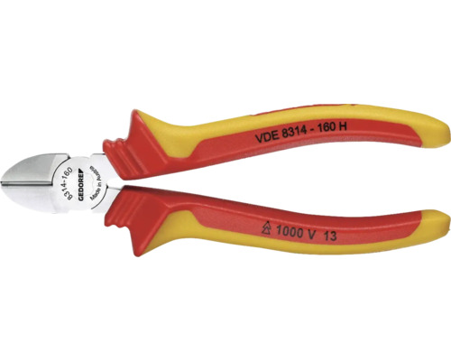 Pince coupante de côté de la marque Gedore, longueur 160 millimètres